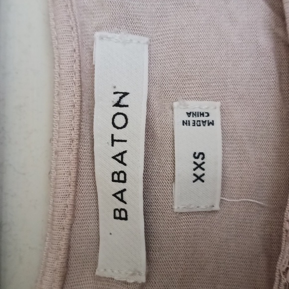 ARITZIA Babaton Stuart Lace Cropped Blouse in Rose Nude, Size XXS - Picture 4 of 12